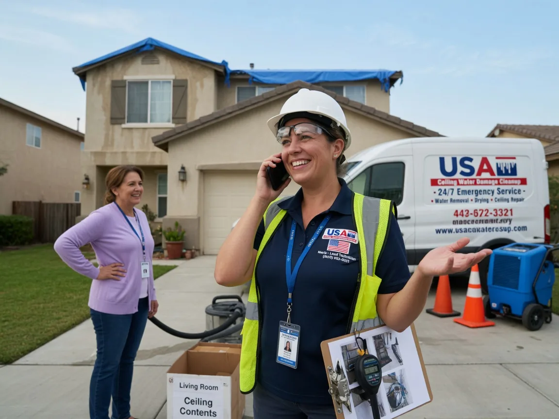 Ceiling Water Damage Restoration Gustine, TX FAQs